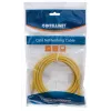 Intellinet tinklo jungiamasis kabelis, Cat6, 0,5 m, geltonas, CCA, U/UTP, PVC, RJ45, auksuoti kontaktai, apsaugotas nuo užkabinimo, su apsauginiu gaubtu, viso gyvenimo garantija