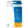 HERMA adresų etiketės ištisinės vėduoklinės 95x48 mm balto matinio popieriaus 250 vnt.