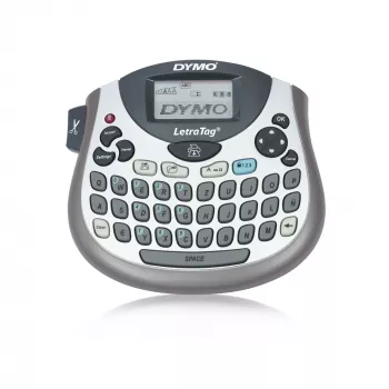 DYMO LetraTag ® 100T – Etikečių spausdintuvas QWZ, QWERTZ, tiesioginis terminis / terminis perkėlimas, pilka