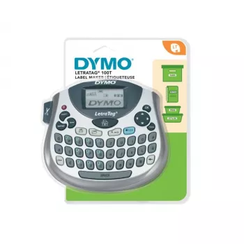 DYMO LetraTag ® 100T – Etikečių spausdintuvas QWZ, QWERTZ, tiesioginis terminis / terminis perkėlimas, pilka