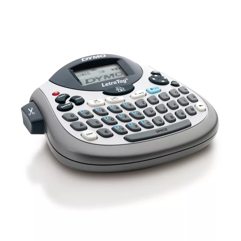 DYMO LetraTag ® 100T – Etikečių spausdintuvas QWZ, QWERTZ, tiesioginis terminis / terminis perkėlimas, pilka