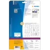 Lipnūs etikečių lapai HERMA Disk labels 3,5 colio