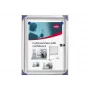 Nobo Extra Flat Magnetic Lockable Noticeboard 1XA4 magnetinė lenta su užraktu, balta, aliuminė, 1 x A4, stumdoma, stiklinė, 821 g