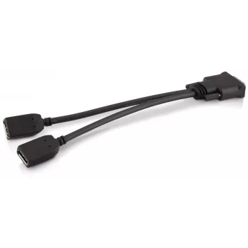 HP DMS-59 į dvigubą DisplayPort rinkinys, DMS, 2 x DisplayPort, Kištukas, Lizdas, Juoda, Kištukas/Lizdas
