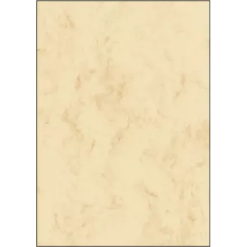 Marmurinis popierius Sigel DP191 25 lapų smėlio spalvos 200 g/m²