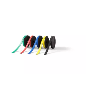 Nobo baltoji lenta magnetinė juosta 10 mm x 5 m, juoda