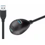 USB 3.0 ilginimo laidas Goobay 95918 juodas
