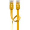 Wentronic RJ-45 CAT6 2m jungiamasis laidas, kištukas/kištukas, U/UTP, geltonas (96414)