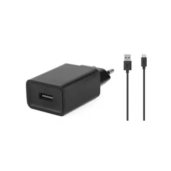 CoreParts MSPP2860B universalus mobiliojo įrenginio kroviklis, juodas, USB, vidaus