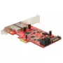 DeLOCK 89389 vidinė PCIe sąsajos plokštė su SATA ir USB 3.2 Gen 1 prievadais