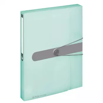Dėžutė dokumentams Herlitz 11409000 mėtų spalvos