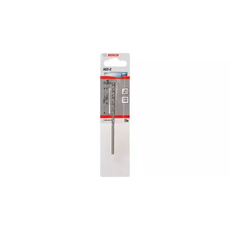Gręžtuvų komplektas Bosch 2608596810 HSS ilgieji 5-10 mm