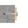 Kaiščių ir varžtų rinkinys Fischer 48795, 6x40 mm, 100 vnt.
