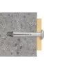 Kaiščių ir varžtų rinkinys Fischer 48795, 6x40 mm, 100 vnt.