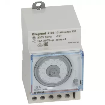 Automatinis jungiklis Legrand 412812 57 mm plotis 98 mm gylis 84 mm aukštis