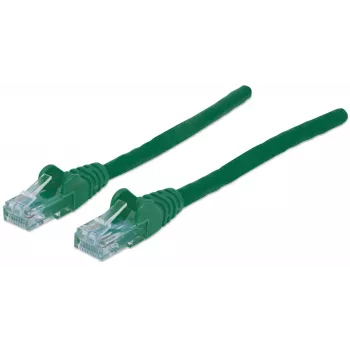 Intellinet tinklo laidas, Cat6, 20 m, žalias, CCA, U/UTP, PVC, RJ45, auksuoti kontaktai, be užkabinimo, su apsauginiu gaubtu, viso gyvenimo garantija
