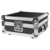 Hard case Roadinger 30122077 vinilinėms plokštelėms, fanera, juoda/sidabrinė