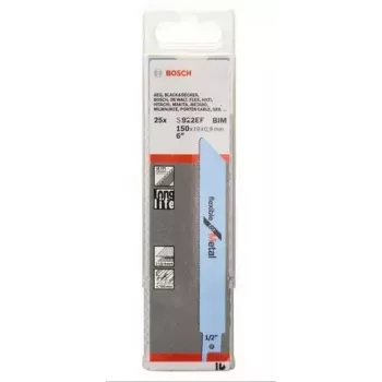 Sabre pjūklo geležtė Bosch 2 608 657 551 Bimetal 1 vnt 1,4 mm dantų tarpas