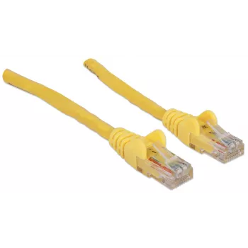 Intellinet tinklo jungiamasis kabelis Cat6A, 30 m, geltonas, varinis, S/FTP, LSOH / LSZH, RJ45, auksuoti kontaktai, be užkliuvimo, su gaubtu, viso gyvenimo garantija