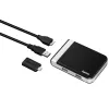 Hama 00054546 kortelių skaitytuvas USB 3.2 Gen 1 (3.1 Gen 1) Type-A/Type-C juodas, sidabrinis