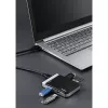 Hama 00054546 kortelių skaitytuvas USB 3.2 Gen 1 (3.1 Gen 1) Type-A/Type-C juodas, sidabrinis