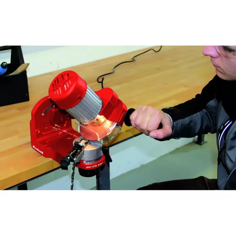 Elektrinis grandininio pjūklo grandinės galandimo įrenginys Einhell GC-CS 235 E, 235 W