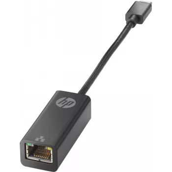 HP USB Type-C į RJ45 adapteris, USB Type-C, RJ-45, juodas, namams, 245 mm, 110 mm