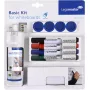 Priedų rinkinys baltosioms lentoms Legamaster basic 10 dalių, suderinamas su Legamaster UNIVERSAL, įvairiaspalvis, 225×45×255 mm