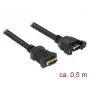 HDMI kabelis DeLOCK 85465 0,5 m