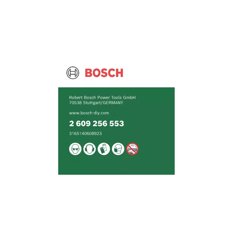 Bosch 2 609 256 553 vielinis šepetys