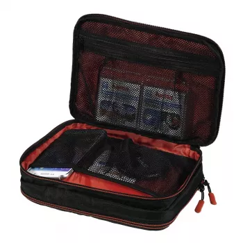 Fotofiltrų ir aksesuarų dėklas Hama Fancy Black, Red Polytex