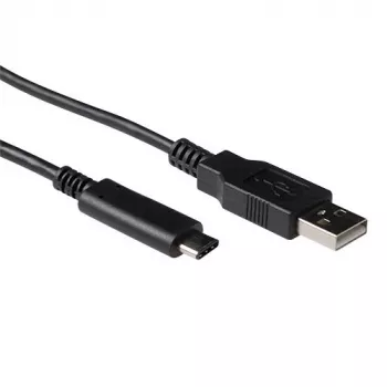 USB 2.0 jungiamasis laidas USB C (vyriškas) – USB A (vyriškas) 1,00 m ACT SB0014
