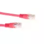 ACT Red 7 m LSZH U/UTP CAT6 patch kabelis su RJ45 jungtimis
