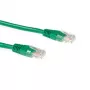 ACT Green 0,25 m U/UTP CAT6 jungiamasis kabelis su RJ45 kištukais