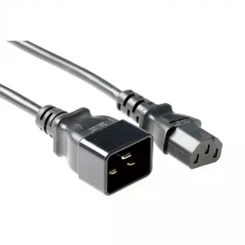 Maitinimo laidas ACT Powercord C13 - C20 juodas 2 m