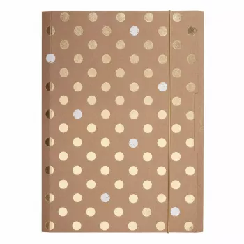 Segtuvas Herlitz Pure Glam Carton Gold A4
