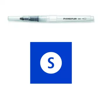 Vienas apvalus smulkus teptukas Staedtler 949 BK-1-C