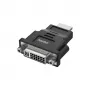 Hama 00200339 lyties keitiklis HDMI Type A (Standartinis) į DVI-I juodas