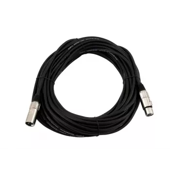 Audio kabelis Omnitronic 30220595 30 m XLR (3 kontaktų) Juodas