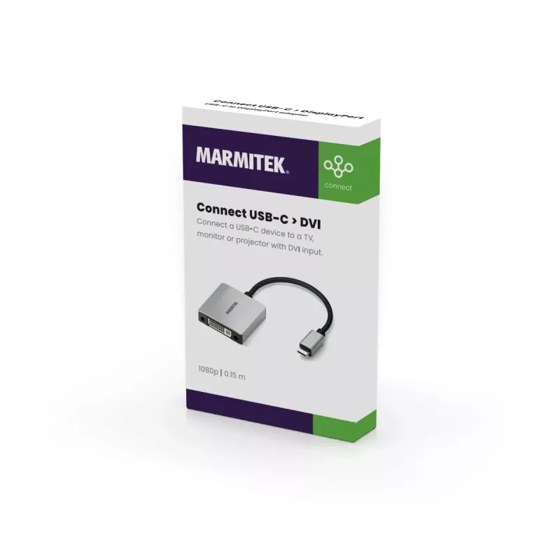 Marmitek Connect USB C į DVI adapteris