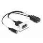 DeLOCK Easy 45 DisplayPort 4K 60 Hz modulis su DC maitinimo jungtimi 2.1 x 5.5 mm