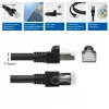 ACT Black 15 m S/FTP CAT7 PUR lankstus jungiamasis kabelis su RJ45 jungtimis (atitinka CAT6A)