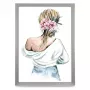 Hama Lilly vieno nuotraukos rėmelis Sidabrinis