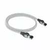 ACT pilkas 2 m S/FTP CAT6A IDC 4PPoE / PoE++ 100W LSZH pataisos laidas su RJ45 kištukais