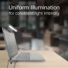 Lempa LED prisegama nešiojamam kompiuteriui ACT AC8050, reguliuojama, USB maitinimas