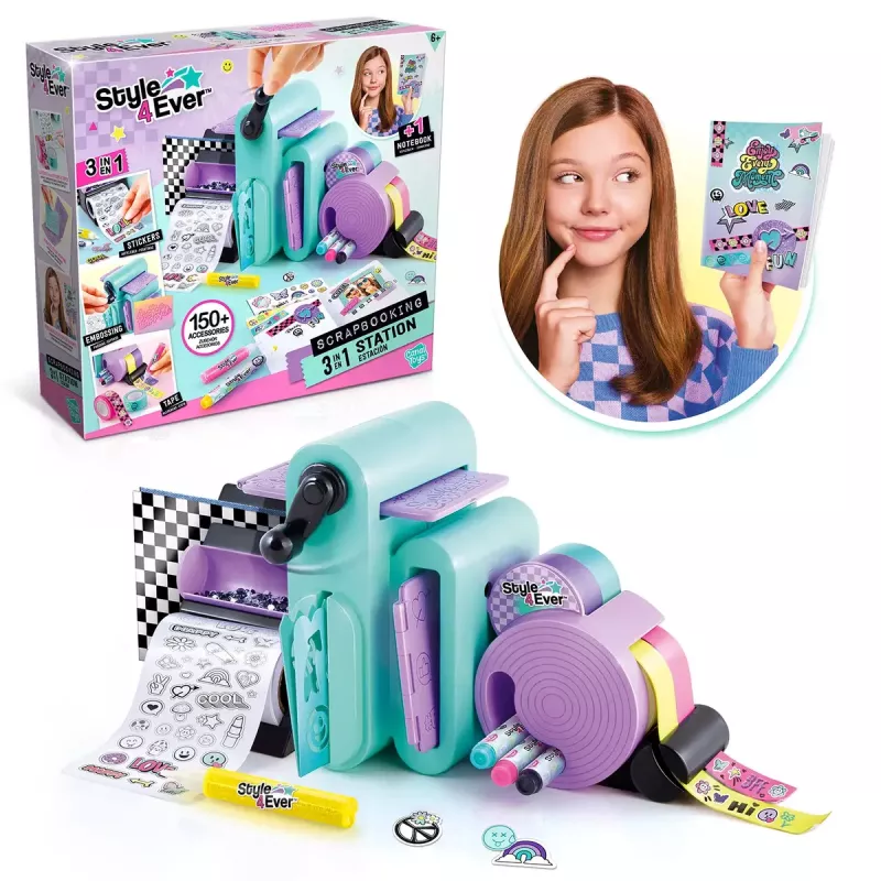 Scrapbooking stotis Canal Toys 275CL 3-in-1 rinkinys