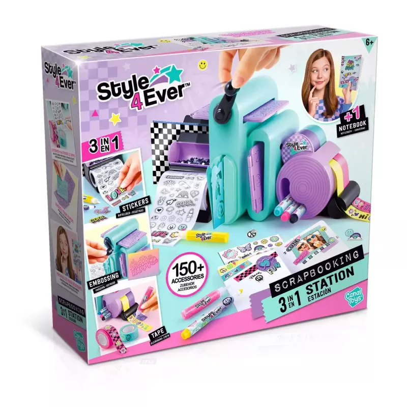 Scrapbooking stotis Canal Toys 275CL 3-in-1 rinkinys