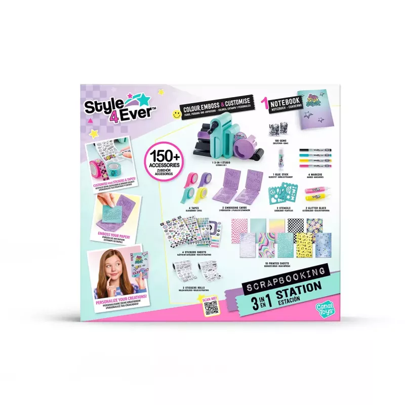 Scrapbooking stotis Canal Toys 275CL 3-in-1 rinkinys
