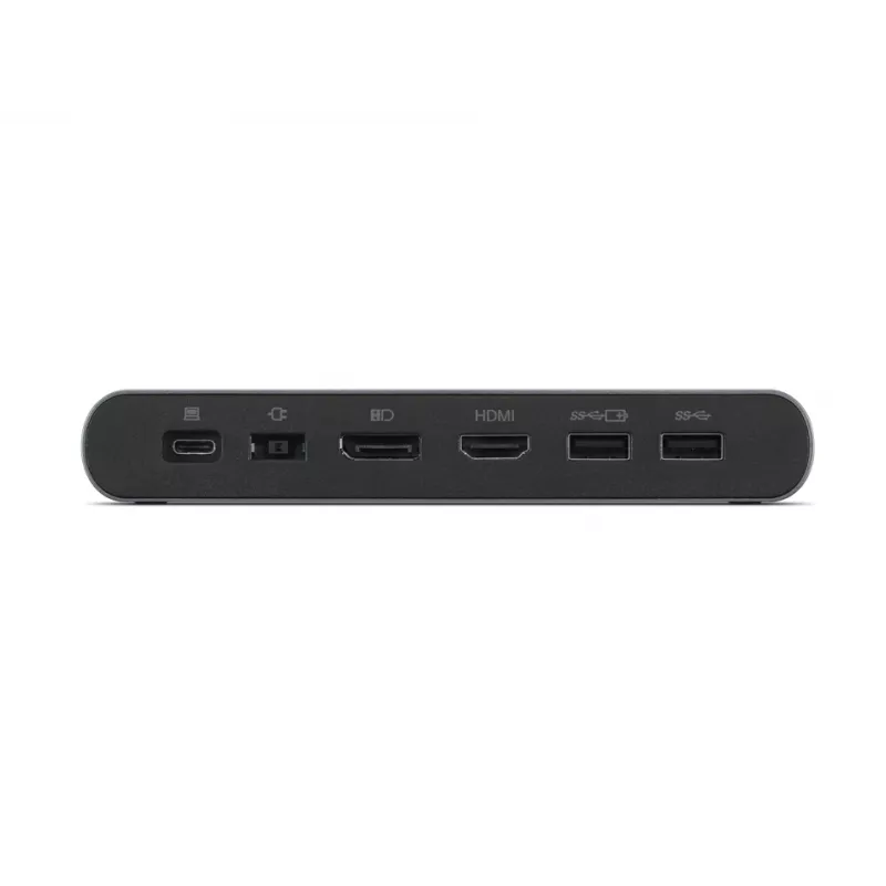 Lenovo USB-C Universal Business Dock (40B30090IT) – Universalus USB-C dokas verslui, pilka spalva, 90 W, 4K@60Hz