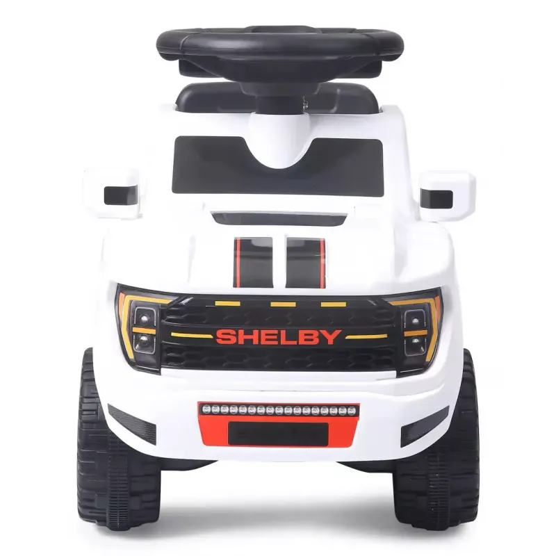 Vaikiškas automobilis Jamara Shelby Ford F-150 Raptor, baterijomis varomas, 1 vieta, 4 ratai, juodas/baltas